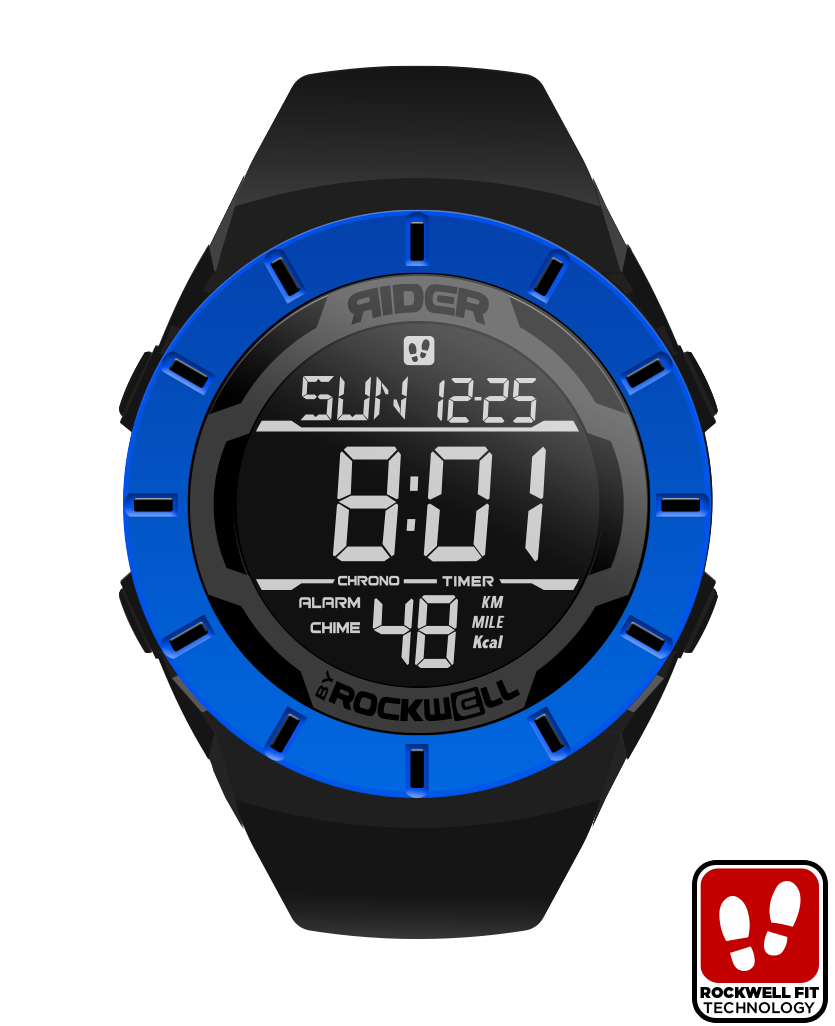 Coliseum Fit™ Halo Edition Watch | Black/Blue