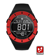 Coliseum Fit™ Halo Edition Watch | Black/Red