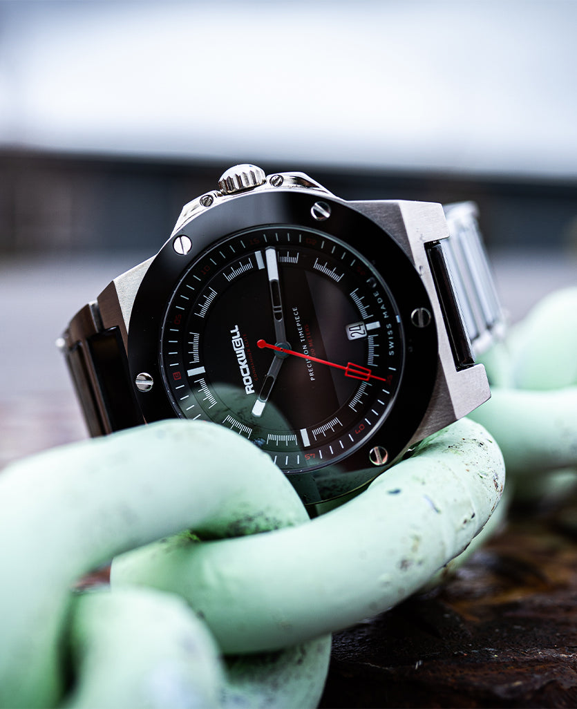 Commander Elite Tier 3 Edition (Silver/Black Ceramic) Watch