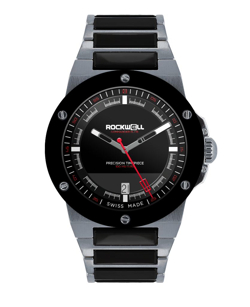 Commander Elite Tier 3 Edition (Silver/Black Ceramic) Watch