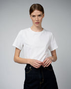 ADRY Organic Cotton Crew Neck T-Shirt in White