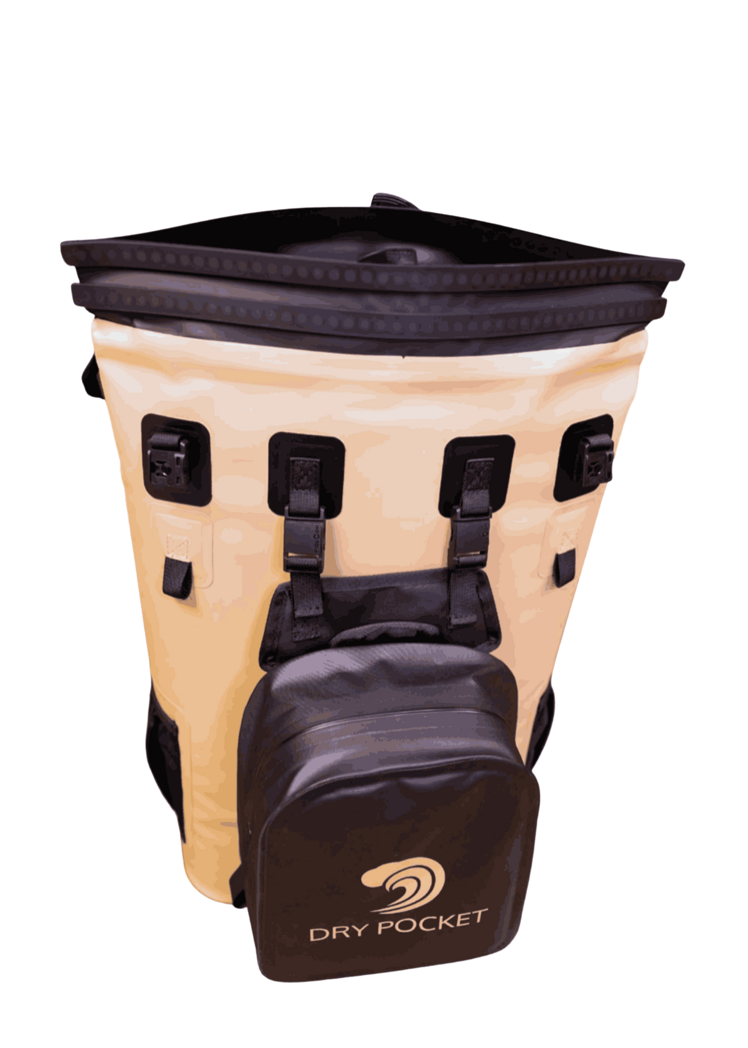 Waterproof Floating Backpack Cooler with Dry Bag | Tan