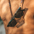 Ganges Unisex Wood and Bio Acetate Sunglasses