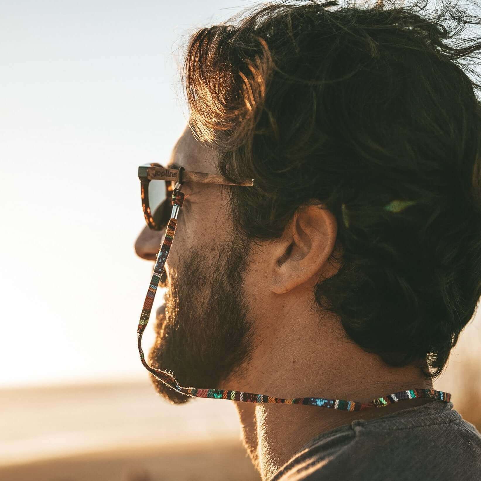 Ganges Unisex Wood and Bio Acetate Sunglasses