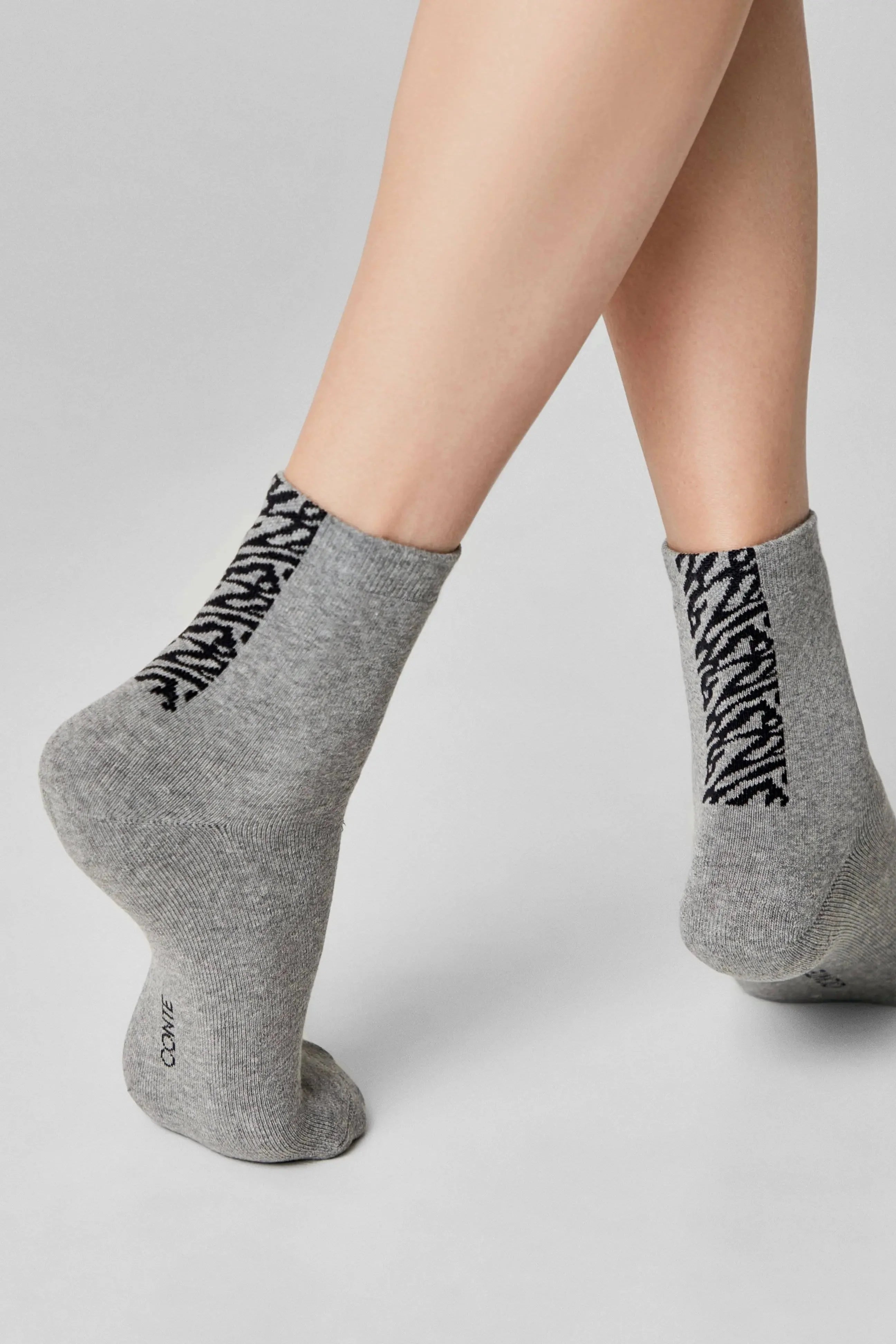 Cotton Socks Conte Comfort 570 | Zebra Stripes