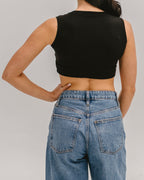 Crew Neck Tank Halftee