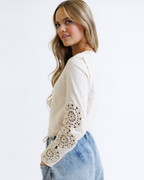 Crochet Patch Henley