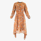 Floral Rust Dress