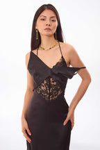 Lace Slip Maxi Dress