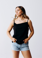 Cowl Neck Cami Top
