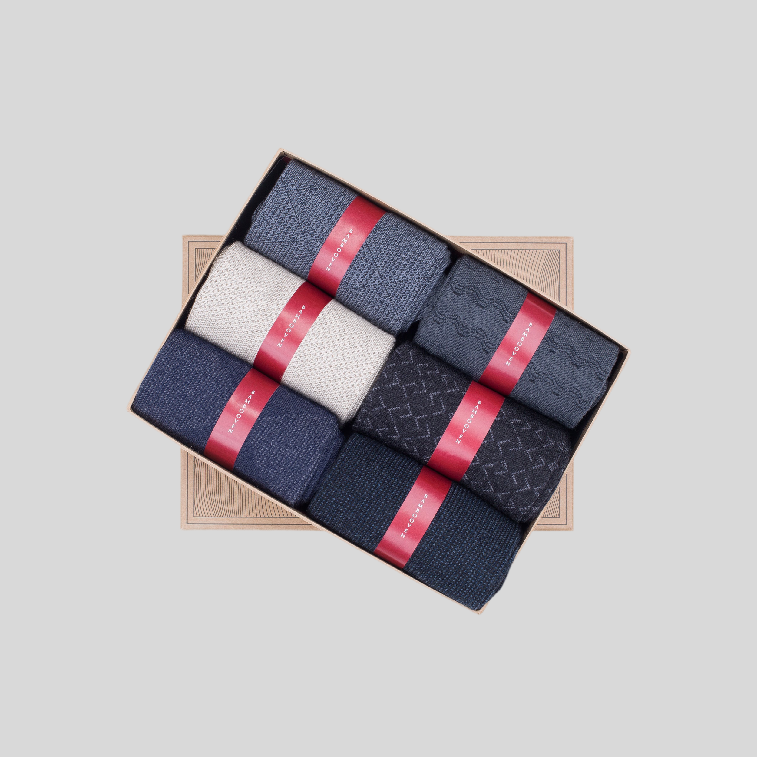 Men’s Bamboo Dress & Trouser Socks 594 | 6-Pack
