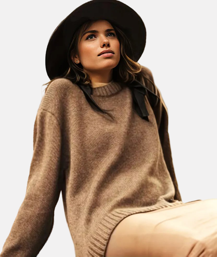 Capital Crewneck Alpaca Sweater