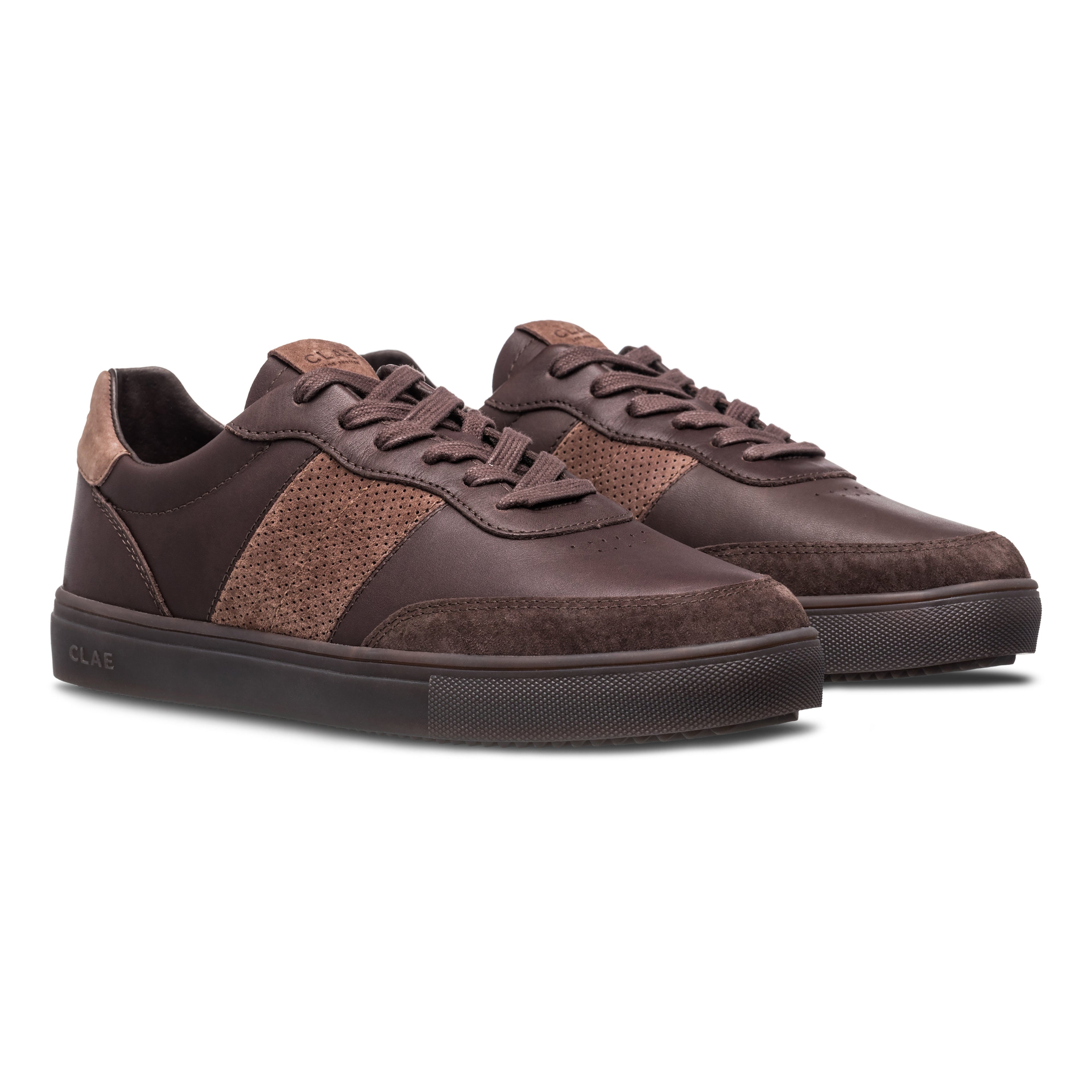 DAVIS Casual Sneaker Java/Deep Taupe by CLAE