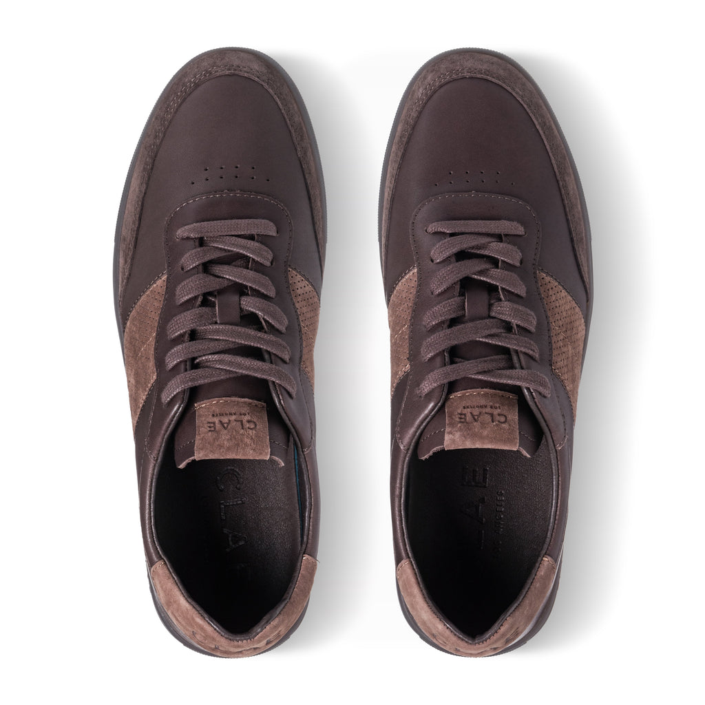 DAVIS Casual Sneaker Java/Deep Taupe by CLAE