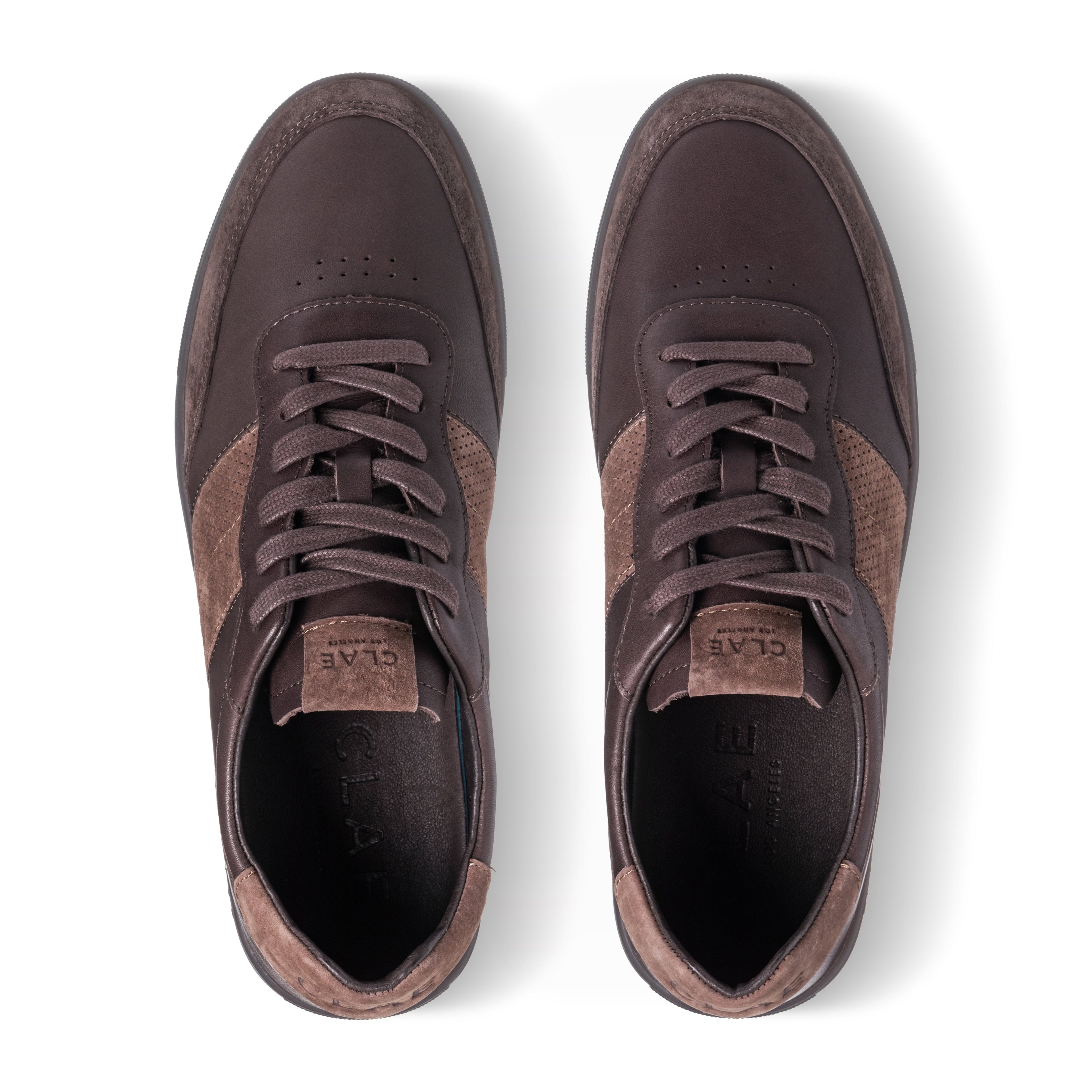 DAVIS Casual Sneaker Java/Deep Taupe by CLAE