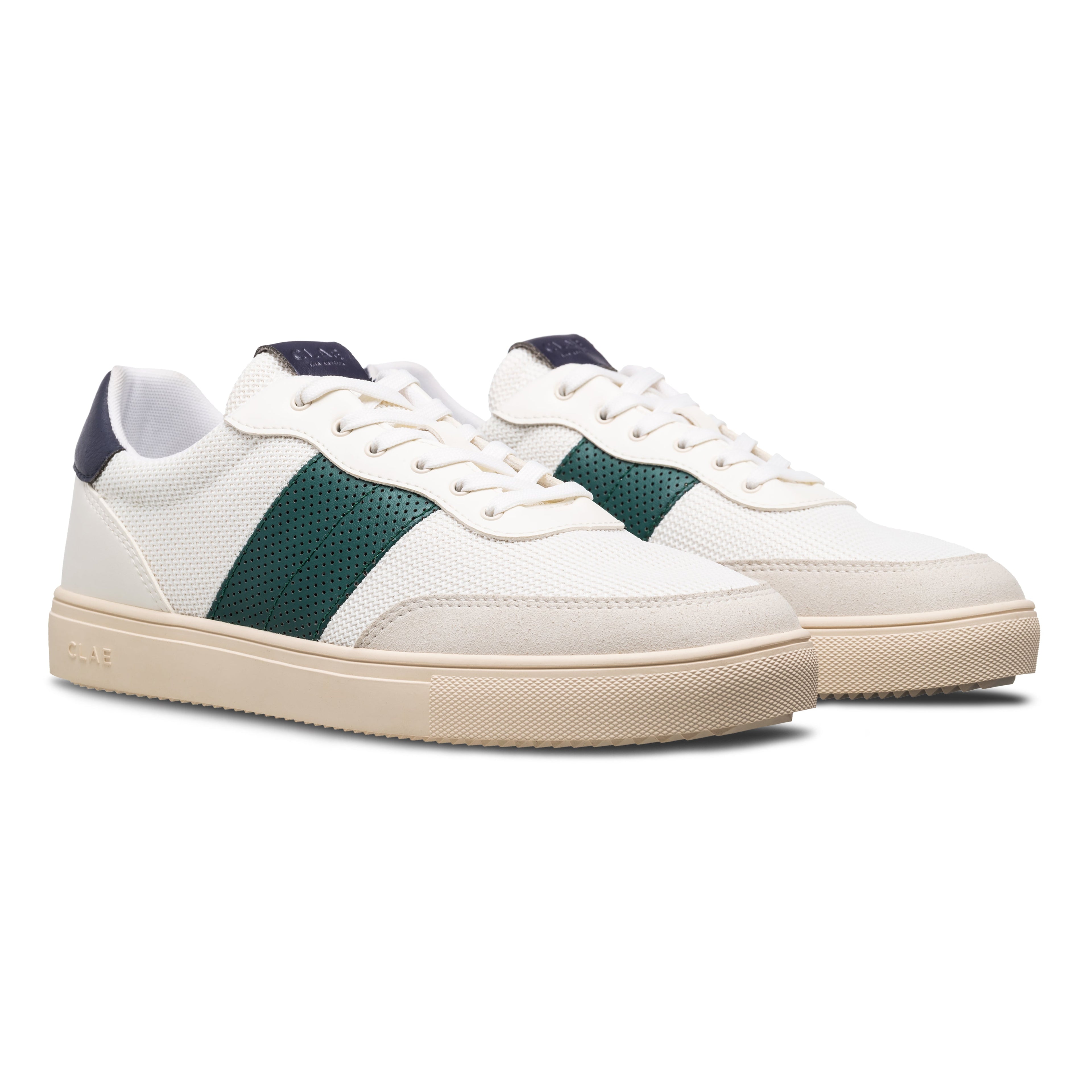 DAVIS Casual Sneaker White/Green by CLAE