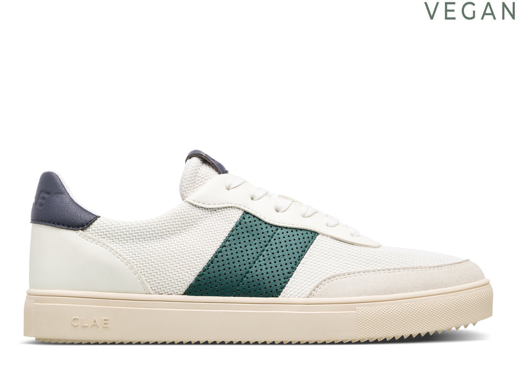 DAVIS Casual Sneaker White/Green by CLAE