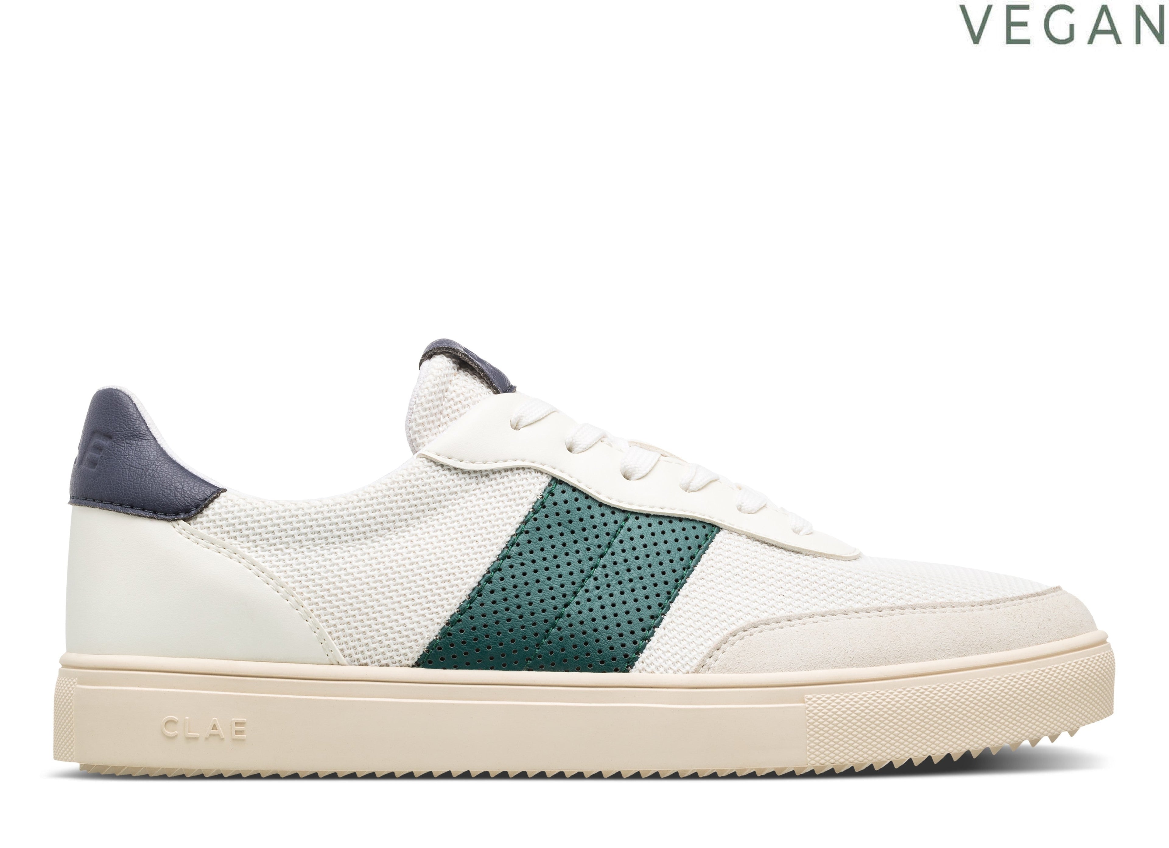 DAVIS Casual Sneaker White/Green by CLAE