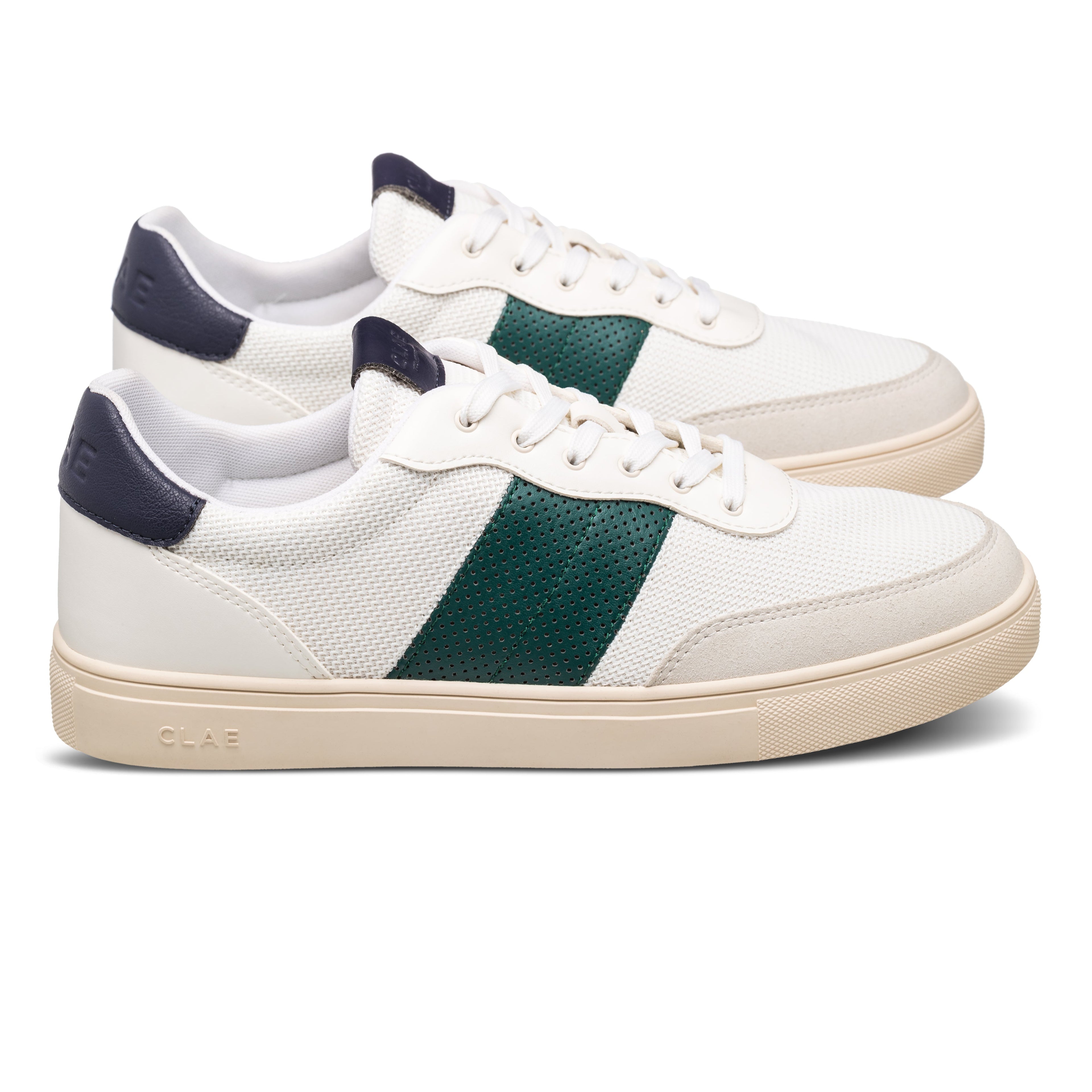 DAVIS Casual Sneaker White/Green by CLAE