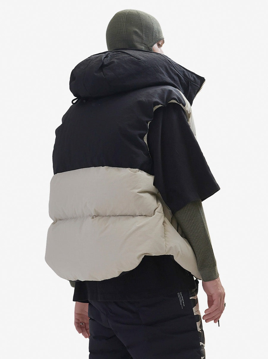 Hooded Down Vest | Canvas
