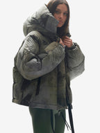 Holden Outerwear Short Down Puffer Jacket | Rekall Tie