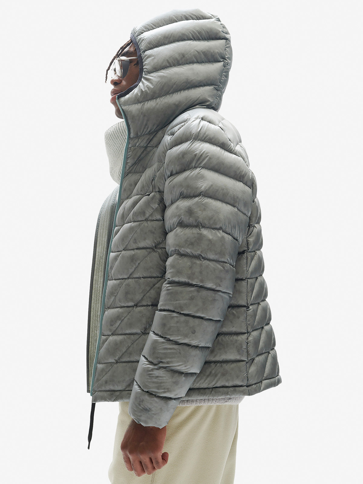 Packable Down Jacket | Slate Gray