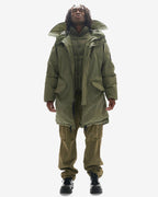 Holden Outerwear Long Down Puffer | Stone Green