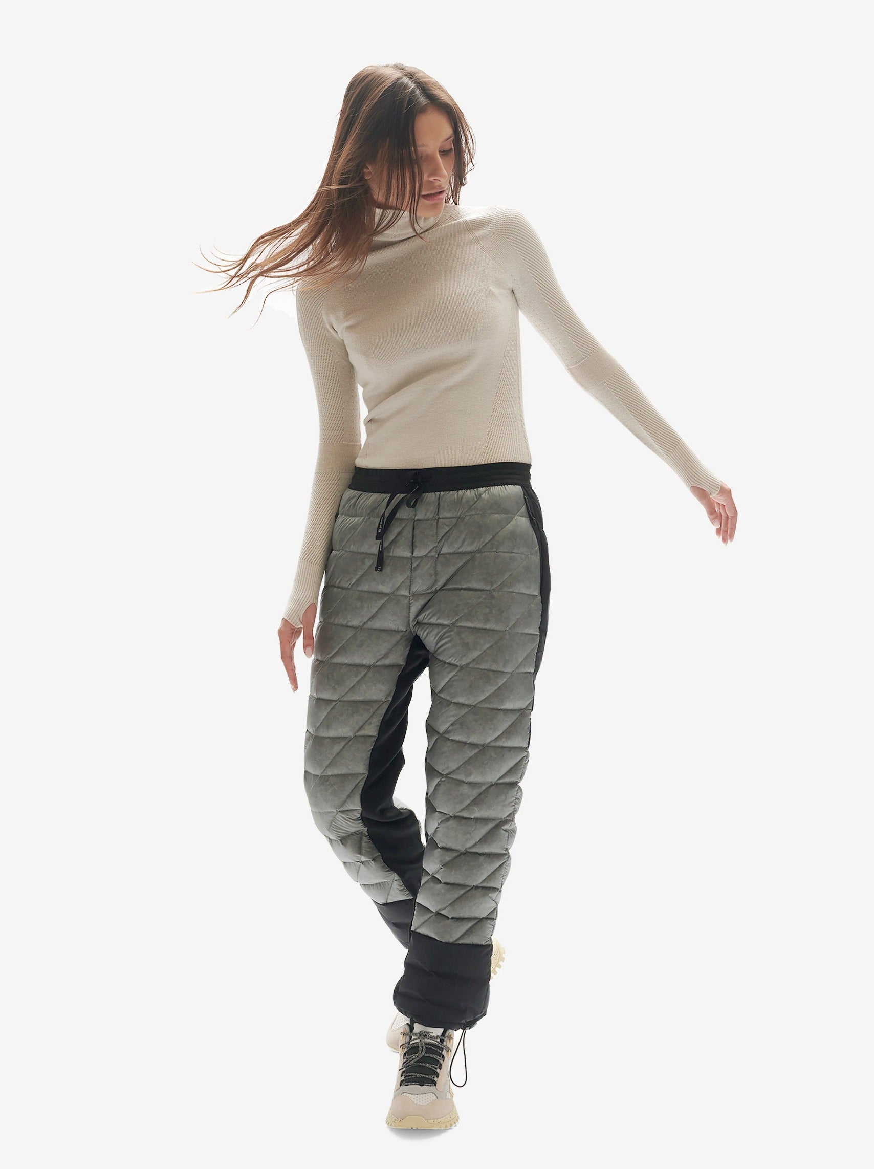Hybrid Down Sweatpant | Slate Gray