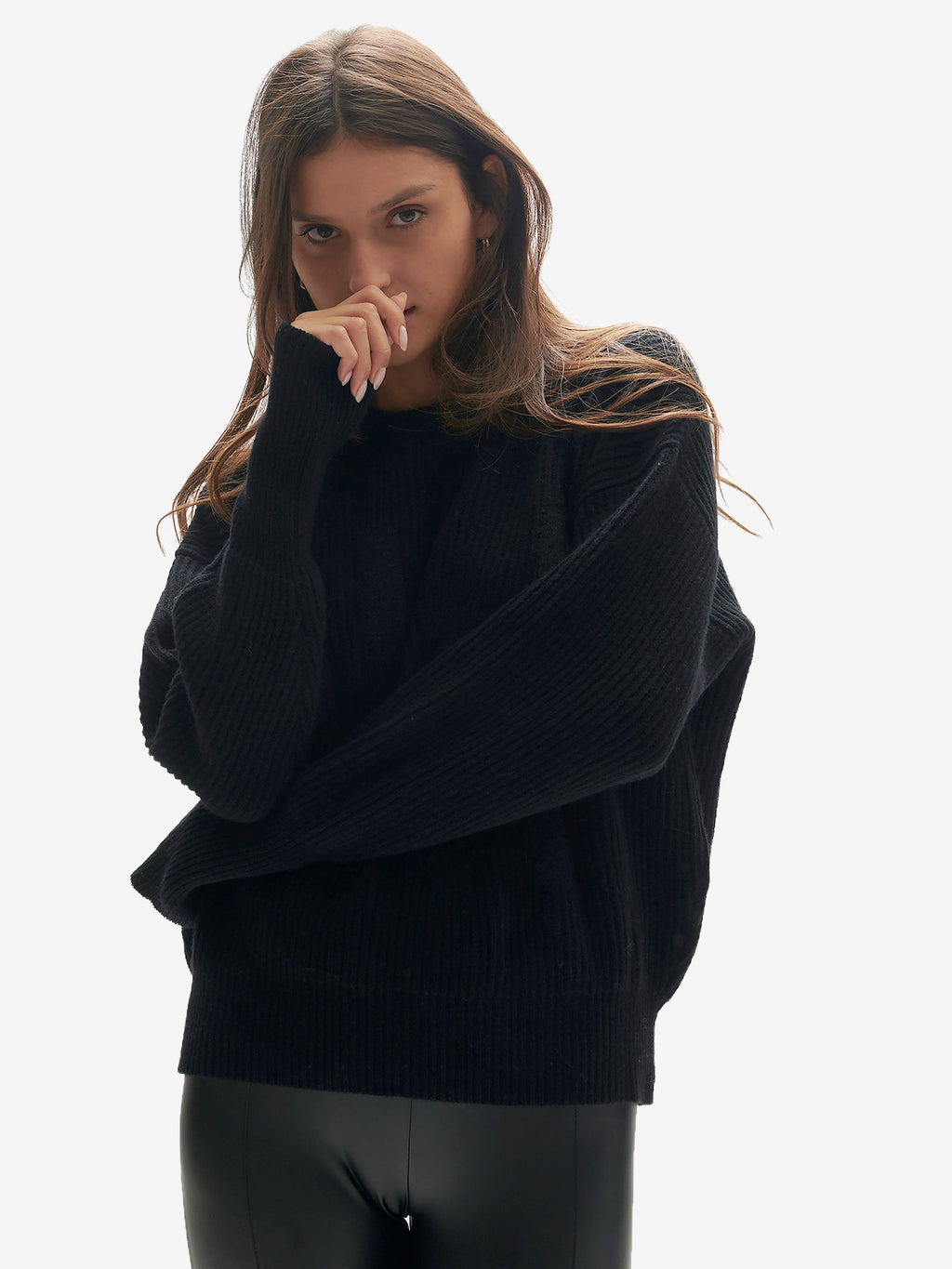 Wool Icon Sweater | Black