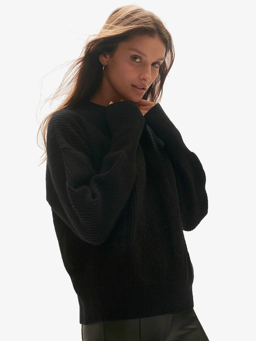 Wool Icon Sweater | Black