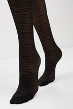 Fantasy Tights Conte Delicate with Lace Pattern
