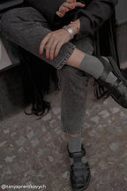 Viscose and Cashmere Socks Conte Comfort 000