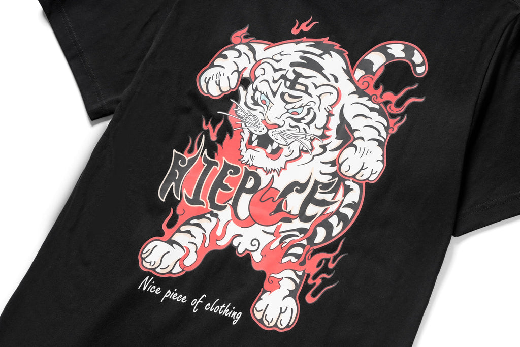 Inferno White Tiger Tee | YeT027