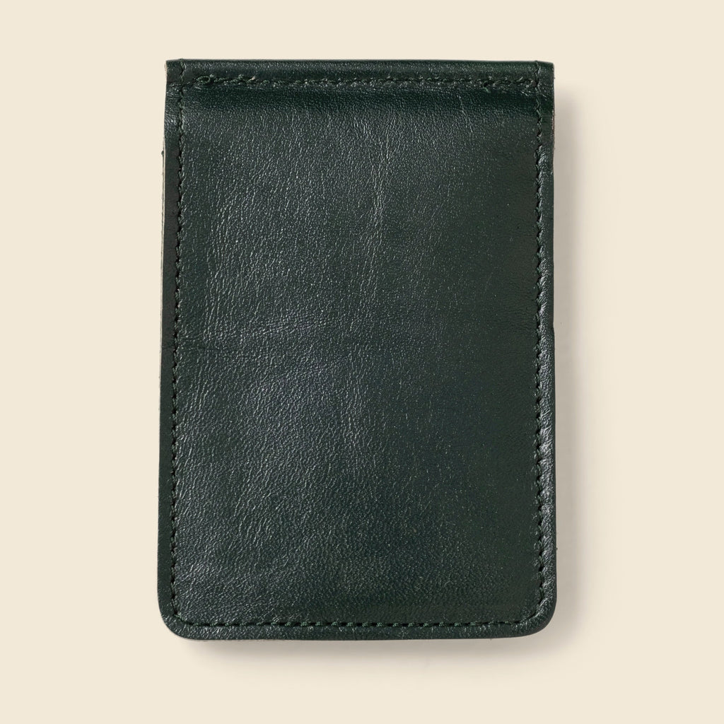 Bifold Money Clip Wallet | Forest Green