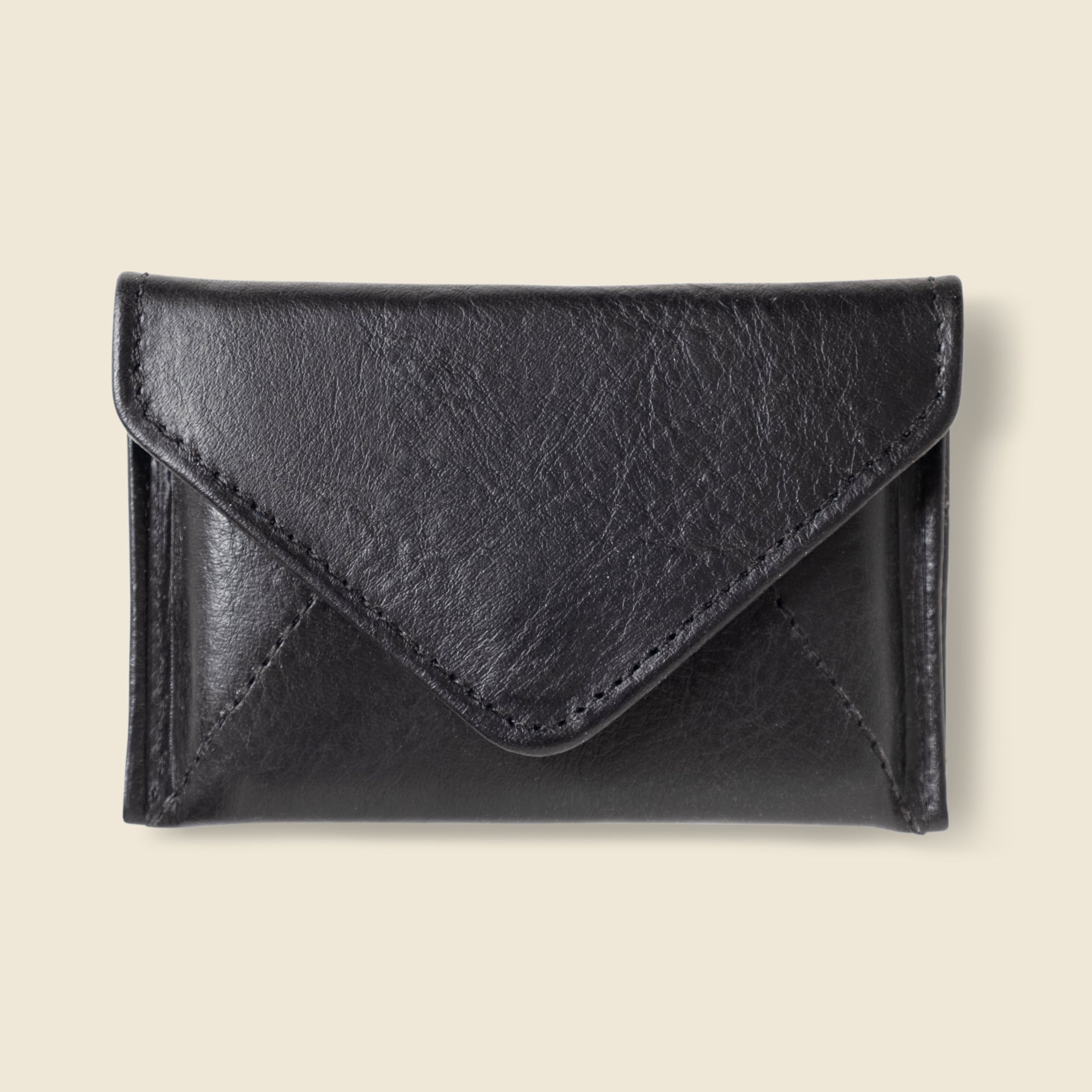 Mini Envelope Wallet with RFID Protection | Black