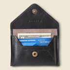 Mini Envelope Wallet with RFID Protection | Black
