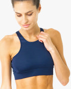 Ashton Sports Bra | Navy Blue