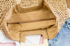 Oversized Straw Tote