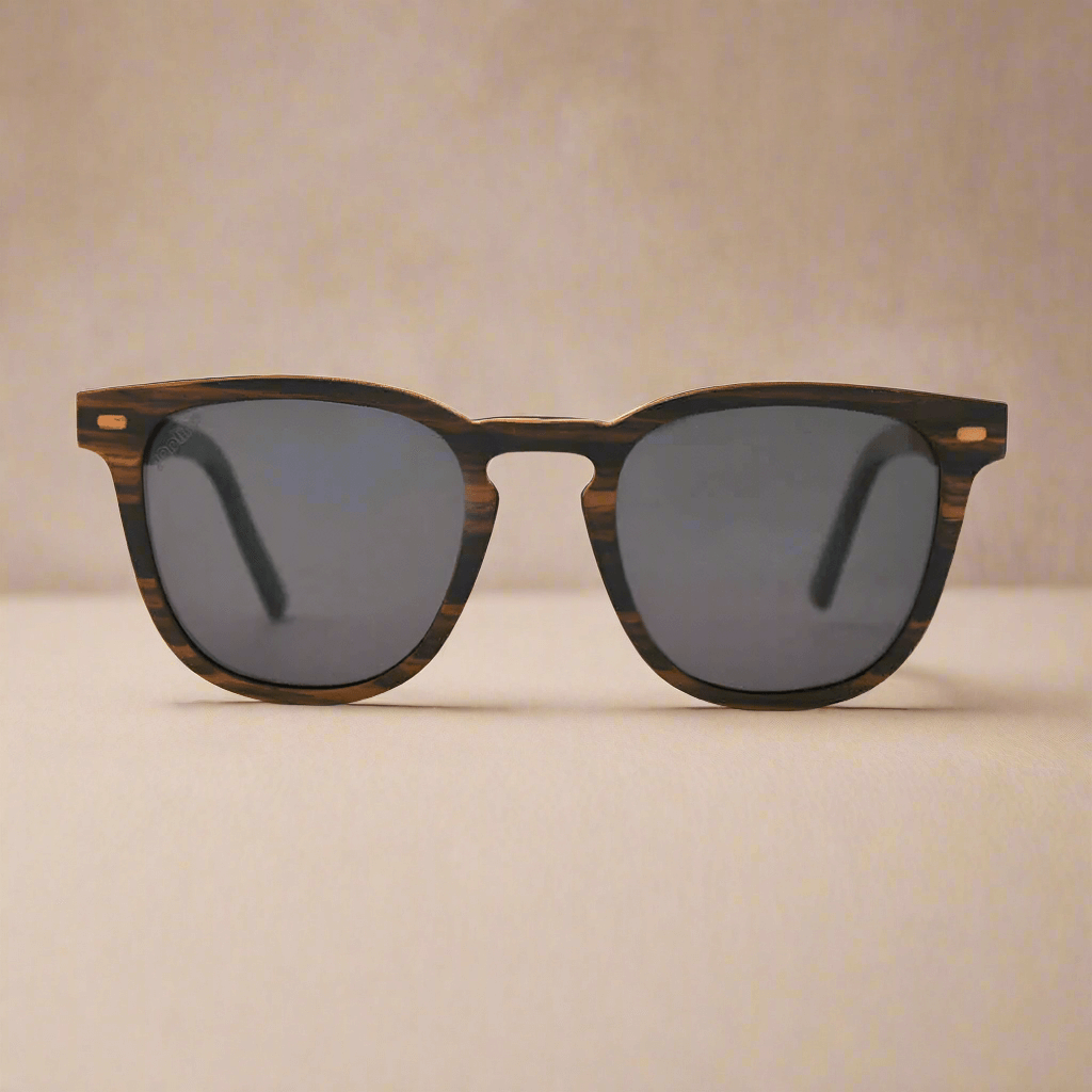 Lark Unisex Wooden Sunglasses