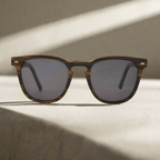 Lark Unisex Wooden Sunglasses
