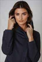 Dakota Hoodie Sweatshirt Jacket | Charcoal