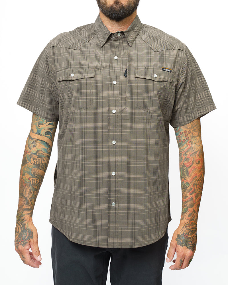 Deke SS Shirt | Beluga Brown