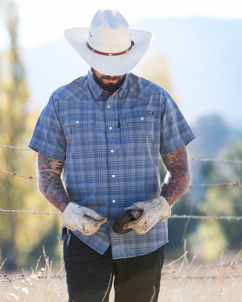 Deke SS Shirt | Dusty Royal