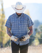 Deke SS Shirt | Dusty Royal