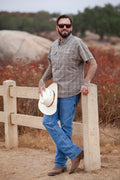 Deke SS Shirt | Beluga Brown