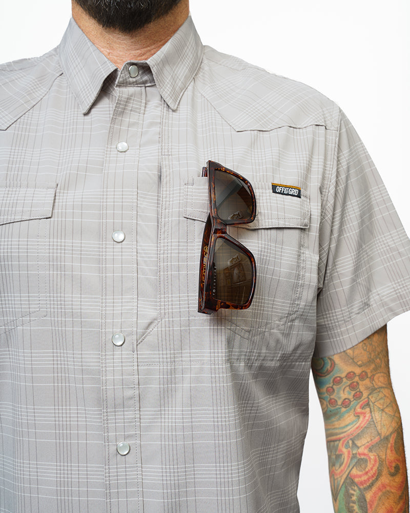 Deke SS Shirt | Storm Grey