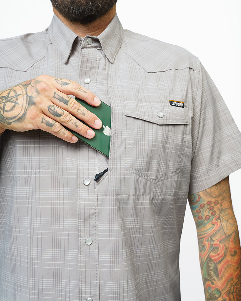 Deke SS Shirt | Storm Grey
