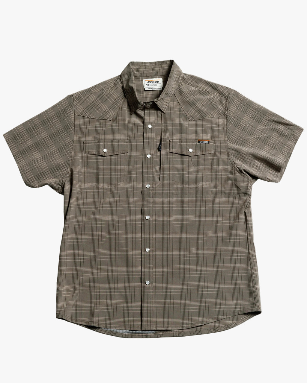 Deke SS Shirt | Beluga Brown