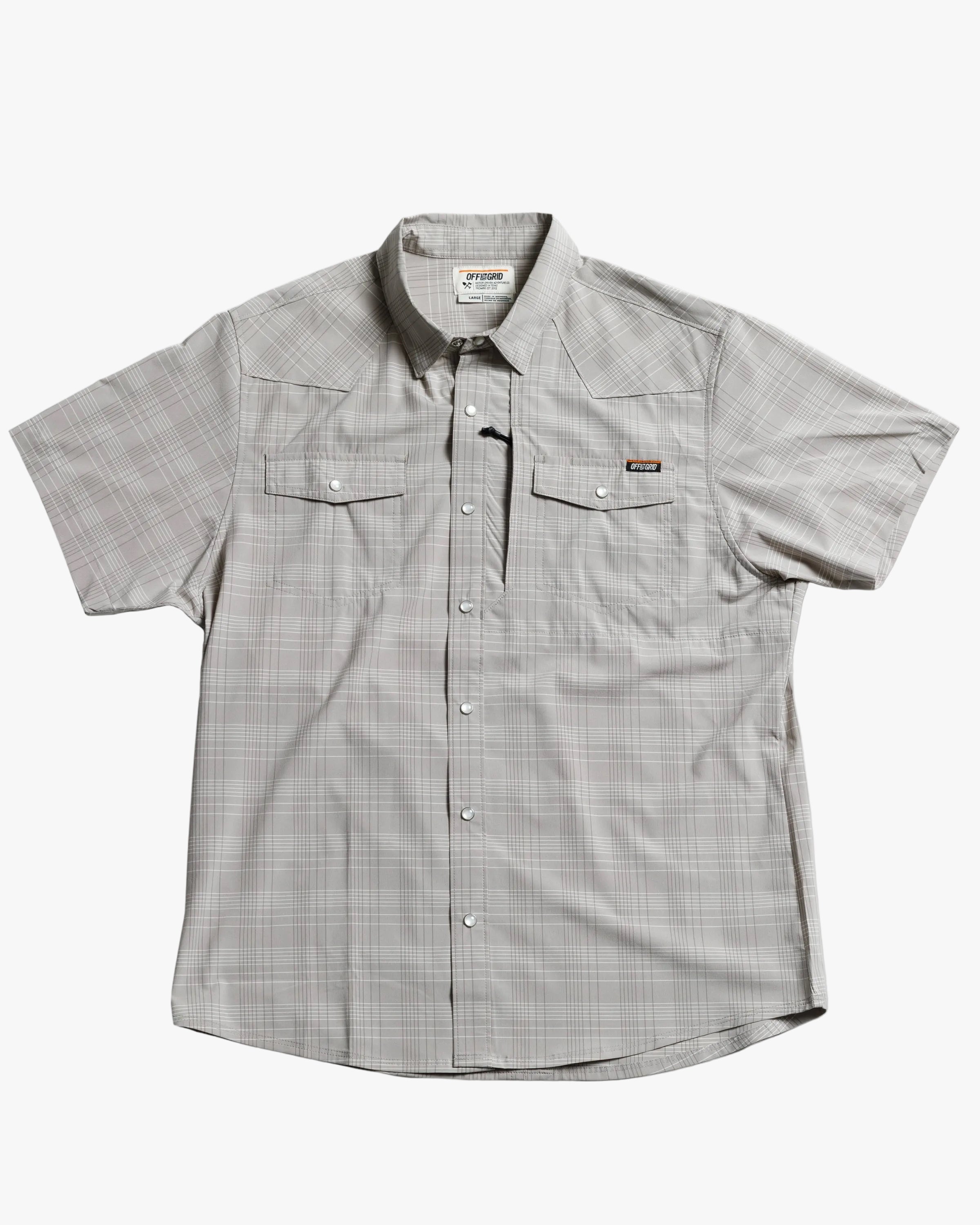 Deke SS Shirt | Storm Grey
