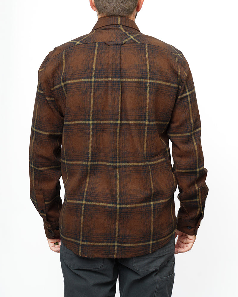 Destroyer Flannel | Burnt Brown
